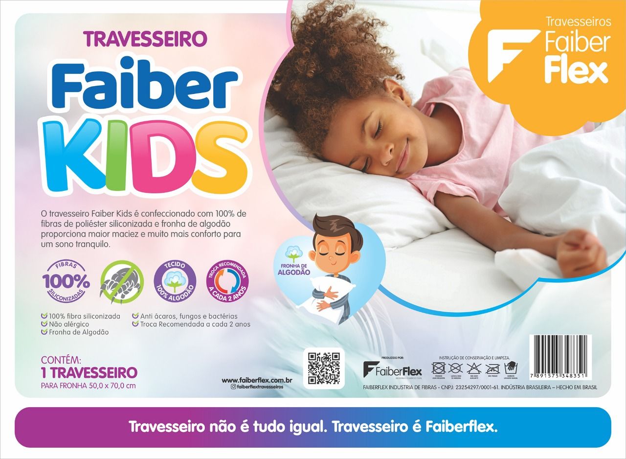 Travesseiro Faiber KIDS