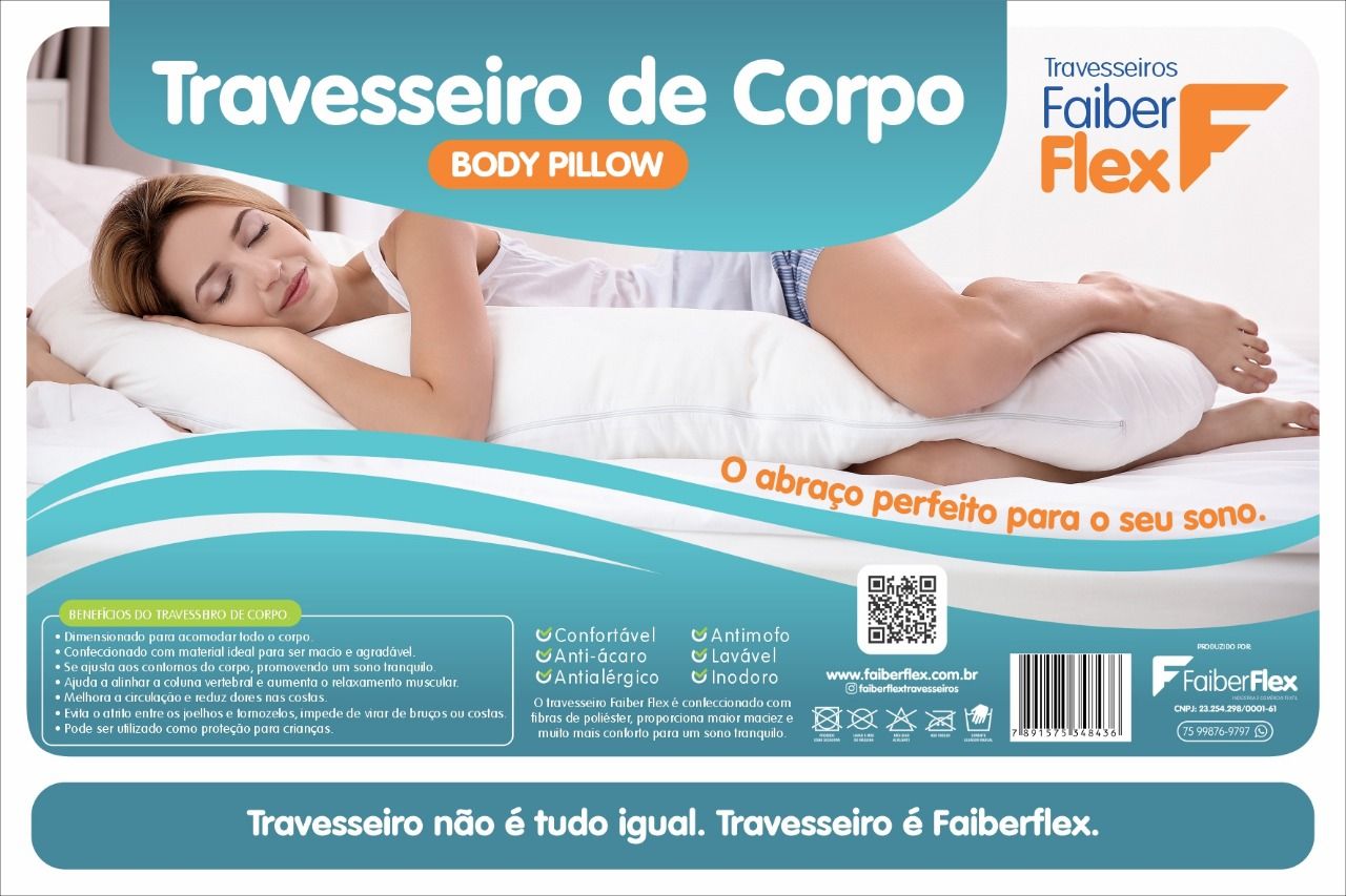 Travesseiro de Corpo Body Pillow